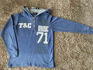  long sleeve sweatshirt 150 blue group tau can T&C