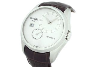富士屋◆送料無料◆ティソ TISSOT クチュリエ T035428 デイト メンズ 自動巻 オートマチック AT 腕時計