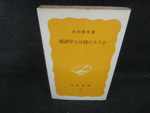 経済学とは何だろうか　佐和隆光著　シミ日焼け有/VCB