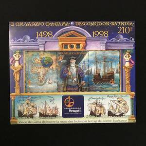 世界切手展　ポルトガル９８　ニューカレドニア発行　小型シート　１９９８年　未使用切手
