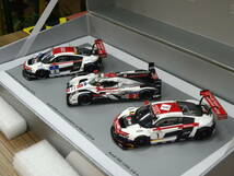 ★Audi collection アウデイコレクション Winner set 24h races 2014 Nurburgring/Le Mans/Spa　ウィナーセット2014ル・マン★_画像9