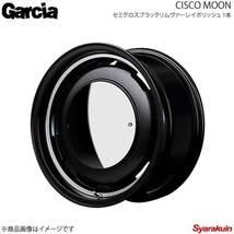 Garcia/CISCO MOON ランドクルーザープラド 150系 アルミホイール 1本 【17×8.0J 6-139.7 INSET20 S.BKリムヴァーレイポリッシュ】_画像1