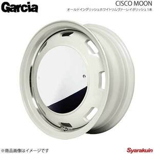 Garcia/CISCO MOON MRワゴン/MRワゴンWit 33系 アルミホイール1本【14×4.5J 4-100 INSET45 オールドイングリッシュホワイトリムV-PO】