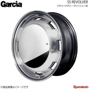 Garcia/CISCO MOON タント/タントカスタム LA600S/LA610S アルミホイール 1本 【15×4.5J 4-100 INSET45 メタリックグレーポリッシュ】