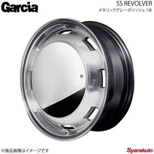 Garcia/CISCO MOON ミラ ジーノ L650/660 アルミホイール 1本 【15×4.5J 4-100 INSET45 メタリックグレーポリッシュ】