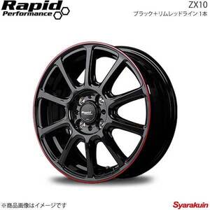 Rapid Performance/ZX10 アルファード/ヴェルファイア 30系 後期 2.5L/HV ホイール4本セット【16×6.5J 5-114.3 INSET38 BK+リムRED】