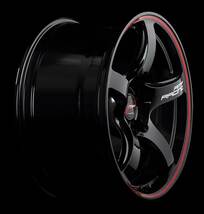 RMP RACING/R50 CR-V RT/RW系 アルミホイール 1本 【17×7.0J 5-114.3 INSET48 ホワイト/リムレッドライン】_画像5