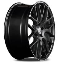 RMP/028F アルファード 30系 後期 3.5L アルミホイール1本【18×7.0J 5-114.3 INSET48 セミグロスガンメタ＋R-DC＋ロゴマシニング】_画像4