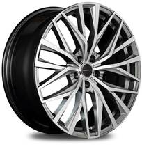 VERTEC ONE/ALBATROSS プレオプラス 350/360系 アルミホイール 4本セット 【14×4.5J 4-100 INSET45 ハイパーシルバーポリッシュ】_画像3