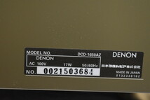 DENON デノン CDプレーヤー DCD-1650AZ ②【ジャンク品】_画像7