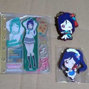  pine .. south a tab ita-.. star woman .. uniform ver. + Capsule Raver mascot 07+labaQ Rav Live! sunshine!! acrylic fiber plate 