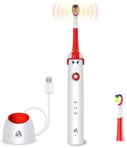 子供 電動歯ブラシ 音波歯ブラシ 虫歯予防 ソニック USB充電 IPX7級防水 3モード切り替え オートタイマー機能搭載
