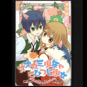 本 書籍 「オオカミ少年・こひつじ少女 お散歩は冒険のはじまり」 湖山真著 環方このみ原作・イラスト 小学館ジュニア文庫 美品
