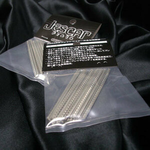 Jescar Frets #51100(2.54×1.30) ニッケルシルバー/NS18% 24pcs set (メール便のみ送料無料)