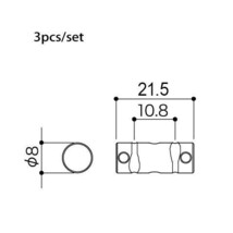 GOTOH In-Tune Ti 3pcs/set 国産ギターパーツ (メール便のみ送料無料)_画像3