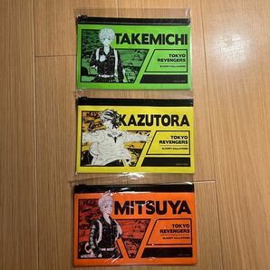 東京リベンジャーズ グッズ スライダーポーチ　花垣武道羽宮一虎 三ツ谷隆 3点セット