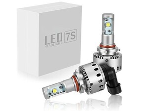 ダッヂ DODGE マグナム◆ワンタッチ取付 CREE-XHP50チップ 12000LM HB4 キャンセラー内臓LEDヘッドライト車検対応