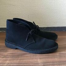 クラークス CLARKS DESERT BOOTS デザートブーツ BLACK SUEDE ブラック スエード_画像2