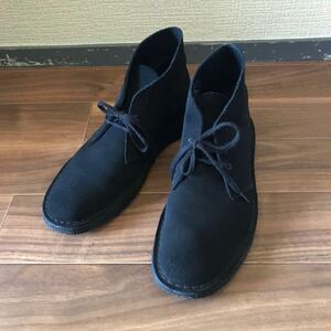 クラークス CLARKS DESERT BOOTS デザートブーツ BLACK SUEDE ブラック スエード