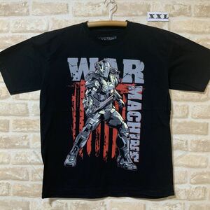 ウォーマシーン　イラスト　Tシャツ　XXLサイズ　War Machine マーベル