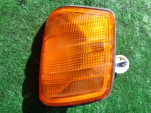 W201 M-Benz 190 series left corner lamp unit stock goods used parts gome private person * Okinawa prefecture * remote island possible flower [1428]