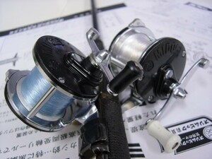 ■オリムピック釣具店・MIDGET II■初期モデル/小型ベイトリール/黒2台