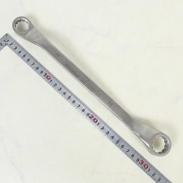 安い売筋品 SAFETYTOOLS社 TAURUS チタン合金製両口めがねレンチ 19mm×22mm 51081922 www.urbanbug.net