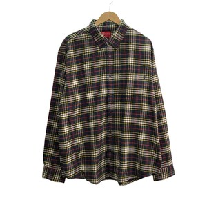 【美品】サイズL シュプリーム SUPREME　 20AW Tartan Flannel Shirt チェックシャツ 商品番号：8065000103955