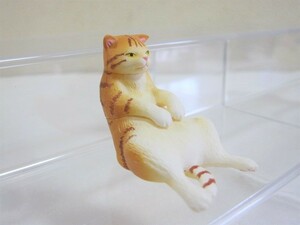 ちょっくら休憩 ふぃぎゅあこれくしょん 茶猫 ねこ ネコ フィギュア マスコット 動物