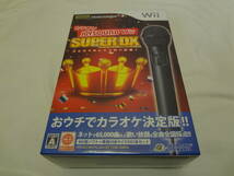 40220 カラオケJOYSOUND Wii SUPER DX ひとりでみんなで歌い放題! (マイクDXセット)_画像1