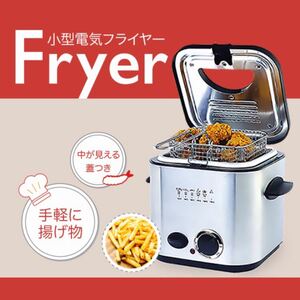 卓上フライヤー フライヤー 家庭用 コンパクトフライヤー 揚げ物 100CO