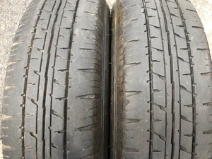 中古ラジアル 155/80R14 LT 88/86N DUNLOP ENASAVE VAN01ダンロップエナセーブバン2本 2019年製 PROBOX SUCCEED 160プロボックスサクシード