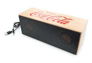 【コカ・コーラ】CC18-28JH コカ・コーラ スピーカー ver.3 Coca-Cola SPEAKER 株式会社ドウシシャ 箱入り 未使用・新品 NW