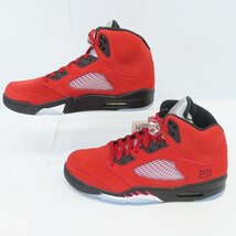 【未使用】NIKE/ナイキ AIR JORDAN 5 RETRO RAGING BULL エアジョーダン5 DD0587-600/28 /080_画像4