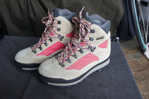 デザイン配色状態◎日本製♪ 90年代 Grandking Caravan GORE TEX トレッキングシューズ 24cm グランドキング キャラバン 登山靴 アウトドア
