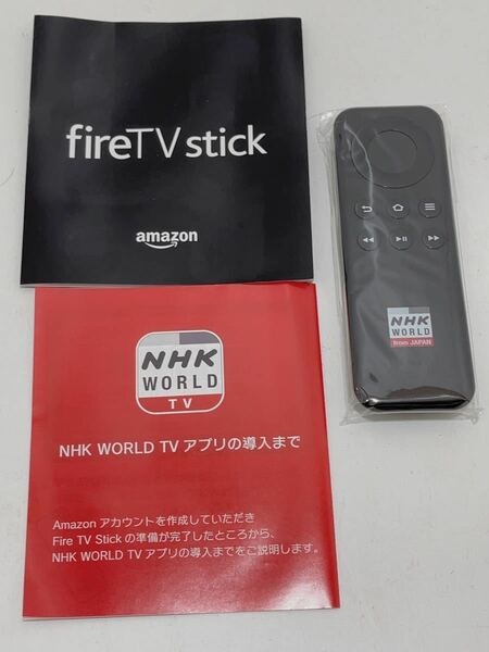 A280 新品未使用　Fire TV Stick用 リモコン 説明書