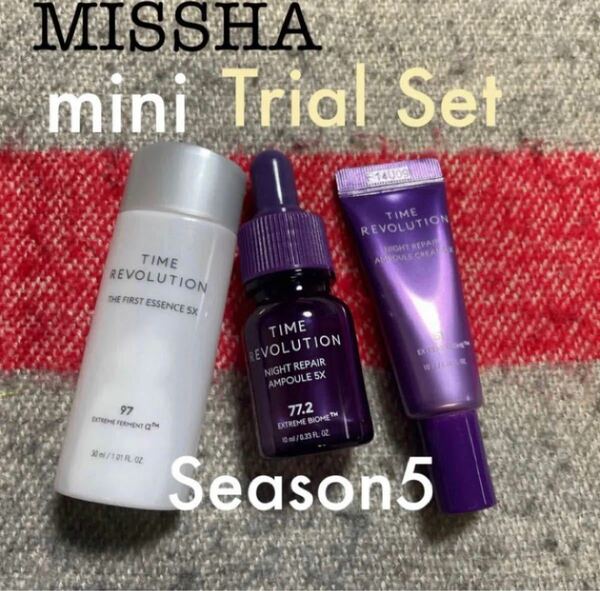 MISSHA / Time Revolution 第五世代 Trial Set