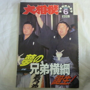 /so 大相撲1998.6　平成10年夏場所場所決算号●貴乃花/若乃花