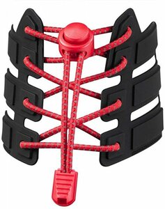  shoe lace .. not shoes cord about . not shoes string flexible rubber stretch . shoes cord .. put on footwear one touch easily adult child race lock ( red )