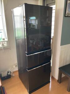 【保証期間内 送料込】2018年製 三菱電機 冷蔵庫 3ドア 330 左開き