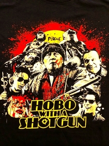 ★激レア！美品！古着 USED 映画HOBO WITH A SHOTGUN Tシャツ グラインドハウス　S