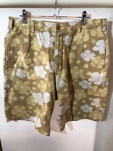 ★USA古着 STUSSY ステューシー 花柄ハーフパンツ　MADE IN USA　32