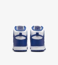 US9.5 27.5cm 未使用品 NIKE DUNK HIGH RETRO Game Royal DD1399-102 2021年製 ナイキ ダンク ハイ ゲームロイヤル ブルー ホワイト_画像7