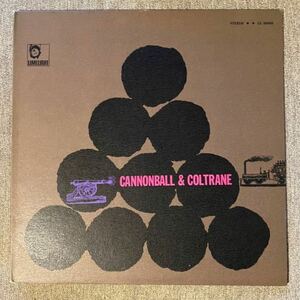 【即決】緑ラベル両溝 希少なプロモ盤 ＊ cannonball adderley & john coltrane マト両面1 ＊ LIMELIGHT stereo promo