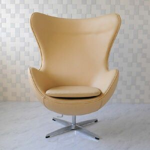 eg chair leather beige a Rene Jacobsen sofa sofa ... chair personal chair 