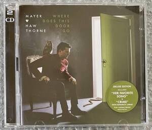 k56 Mayer Hawthorne Where Does This Door Go 2CD Deluxe Edition Jack Splash Jake One Pharrell Williams Kendrick Lamar 中古品