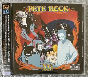 k67 Pete Rock - NY's Finest 中古美品 国内盤帯・ライナー付きボーナストラック1曲 Break Beats Rare Groove Soul Underground Hip Hop