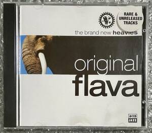 n68 The Brand New Heavies Original Flava Never Stop UKオリジナル 男性ボーカルバージョン収録 Acid Jazz UK Soul 中美品