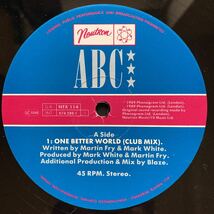 12inch ABC / ONE BETTER WORLD_画像7