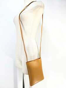  new goods unused! smartphone inserting . just is good shoulder pochette ( beige group )